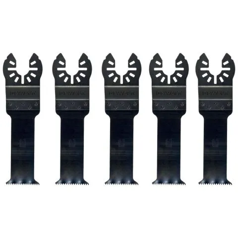 Nyhet DT20724-QZ Dewalt Sågblad 14 TPI, till multiverktyg, 5-pack